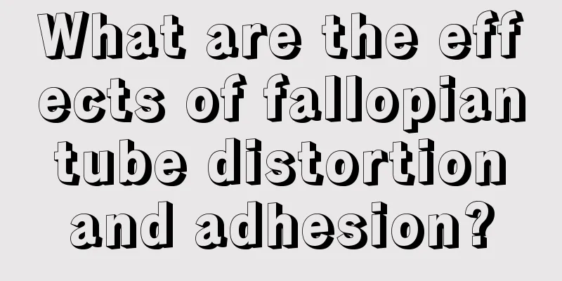 What are the effects of fallopian tube distortion and adhesion?