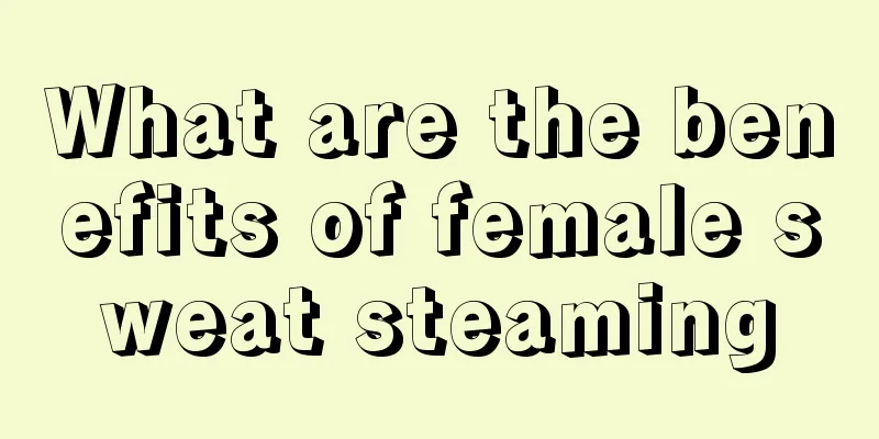 What are the benefits of female sweat steaming