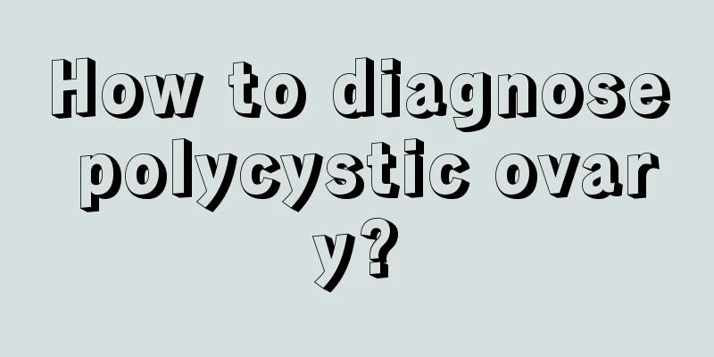 How to diagnose polycystic ovary?