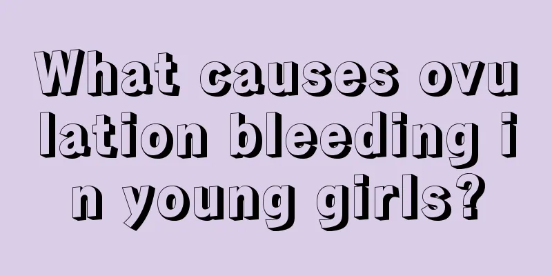 What causes ovulation bleeding in young girls?