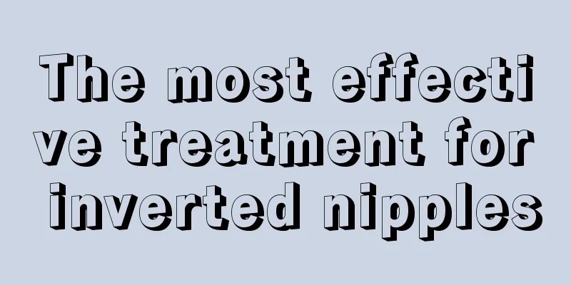 The most effective treatment for inverted nipples