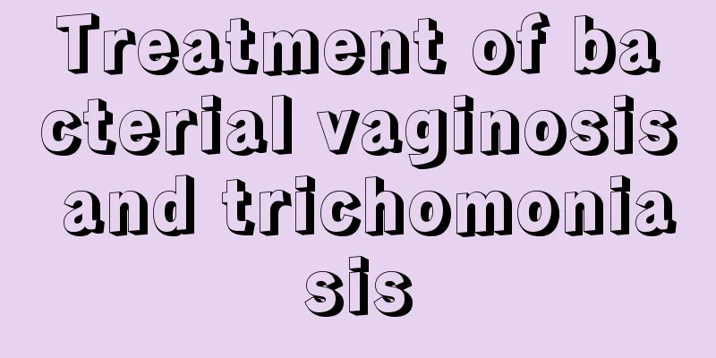 Treatment of bacterial vaginosis and trichomoniasis