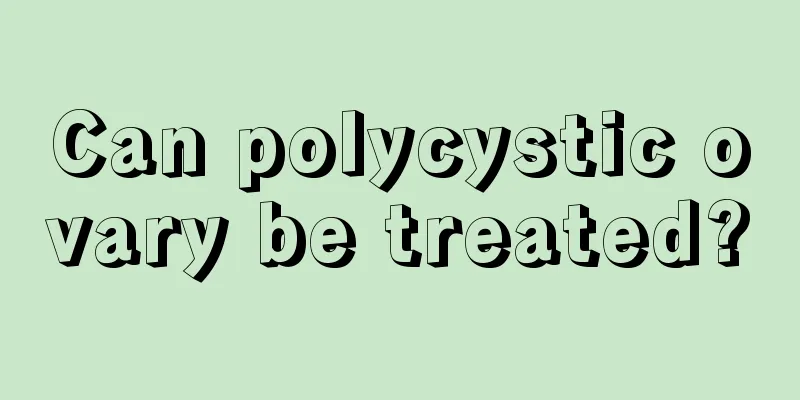 Can polycystic ovary be treated?