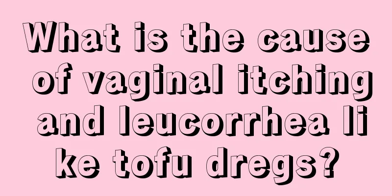 What is the cause of vaginal itching and leucorrhea like tofu dregs?