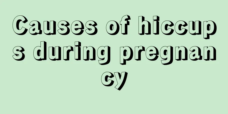 Causes of hiccups during pregnancy