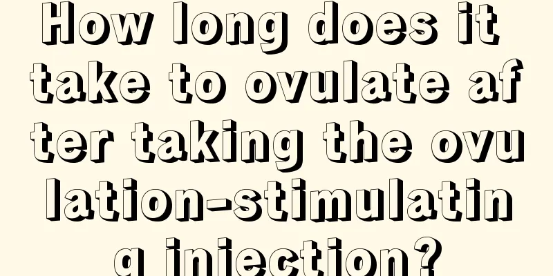 How long does it take to ovulate after taking the ovulation-stimulating injection?