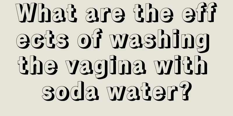 What are the effects of washing the vagina with soda water?