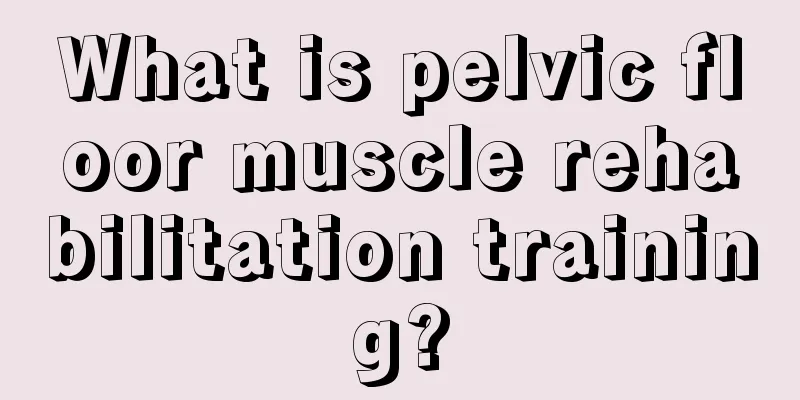 What is pelvic floor muscle rehabilitation training?