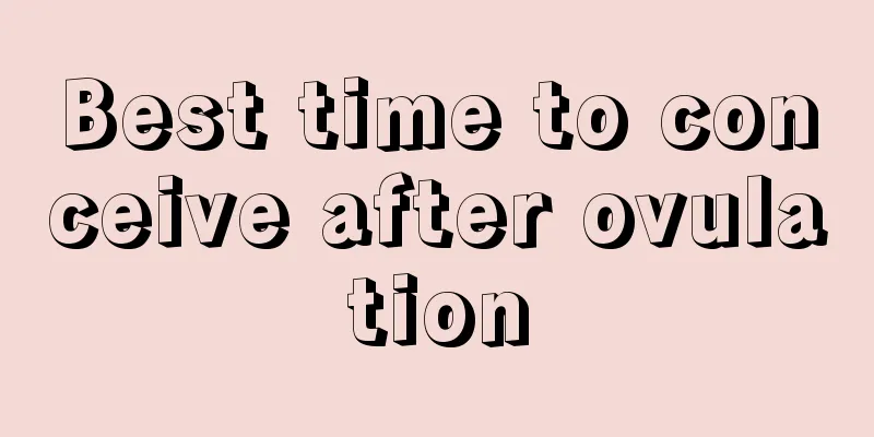 Best time to conceive after ovulation