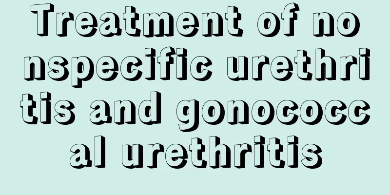 Treatment of nonspecific urethritis and gonococcal urethritis