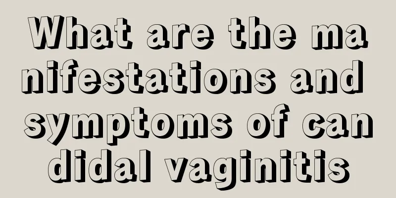 What are the manifestations and symptoms of candidal vaginitis