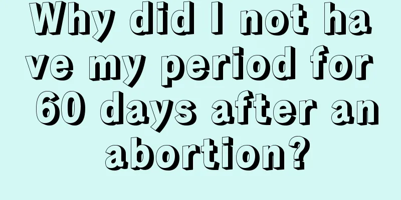 Why did I not have my period for 60 days after an abortion?