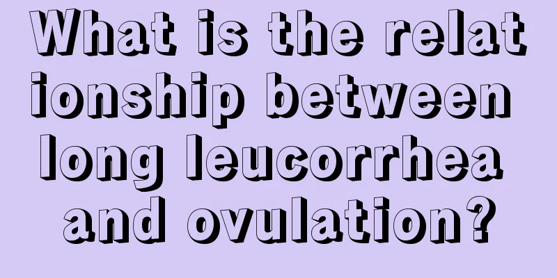 What is the relationship between long leucorrhea and ovulation?