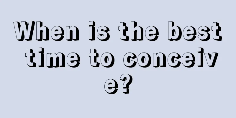 When is the best time to conceive?