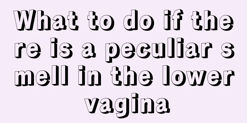 What to do if there is a peculiar smell in the lower vagina