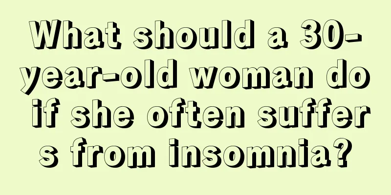 What should a 30-year-old woman do if she often suffers from insomnia?