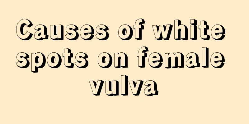 Causes of white spots on female vulva