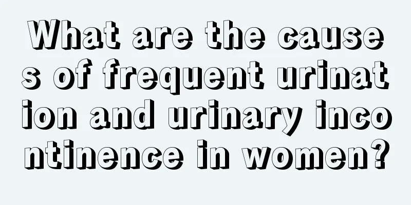 What are the causes of frequent urination and urinary incontinence in women?