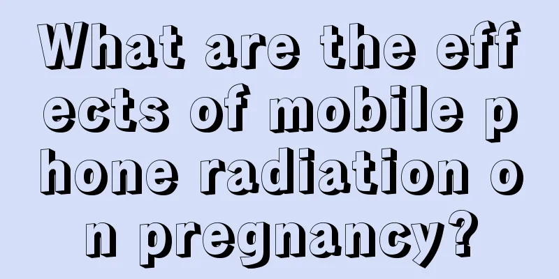 What are the effects of mobile phone radiation on pregnancy?