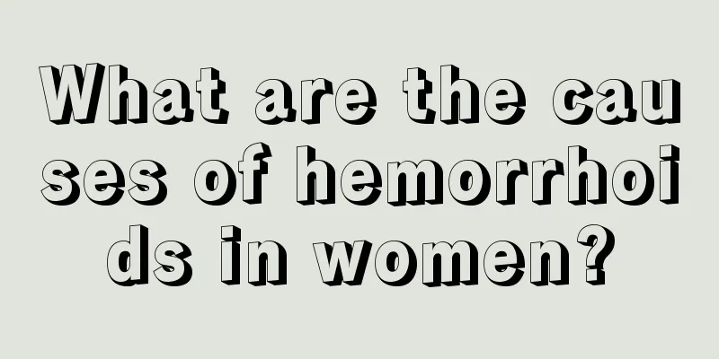 What are the causes of hemorrhoids in women?