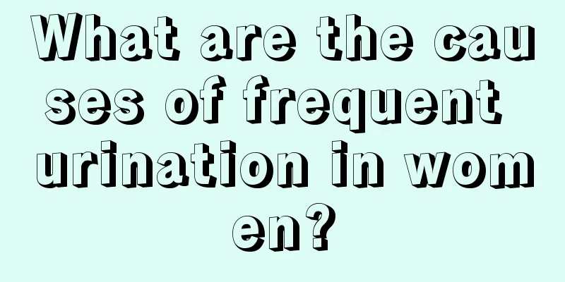 What are the causes of frequent urination in women?
