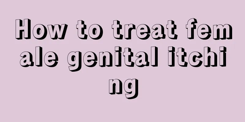 How to treat female genital itching