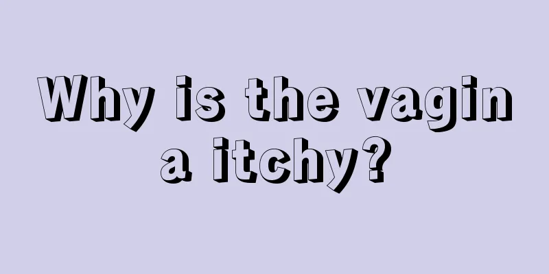 Why is the vagina itchy?