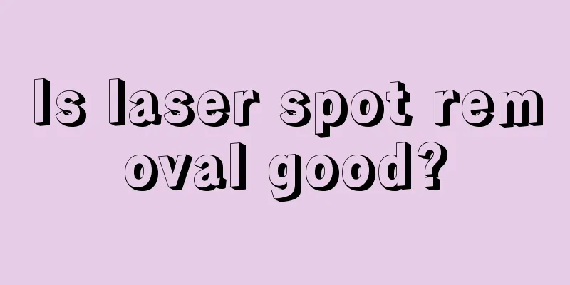 Is laser spot removal good?