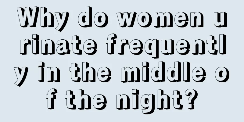 Why do women urinate frequently in the middle of the night?