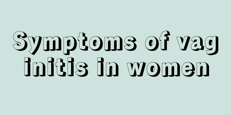 Symptoms of vaginitis in women