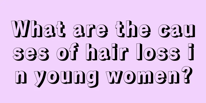 What are the causes of hair loss in young women?