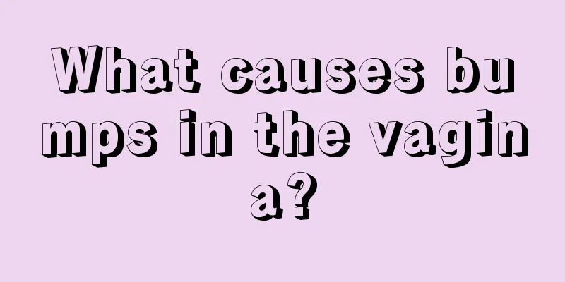 What causes bumps in the vagina?