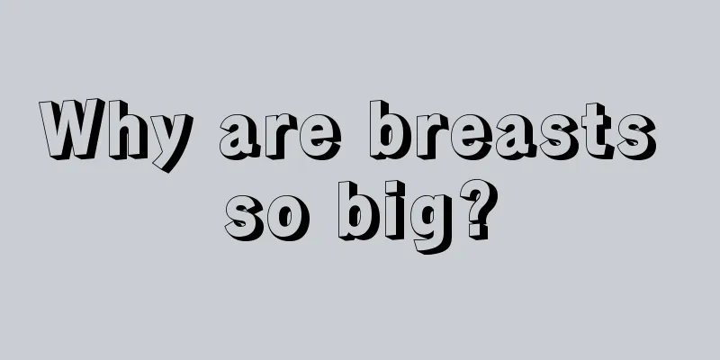 Why are breasts so big?