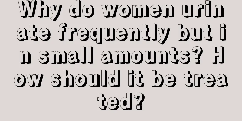 Why do women urinate frequently but in small amounts? How should it be treated?