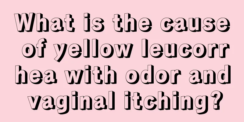 What is the cause of yellow leucorrhea with odor and vaginal itching?