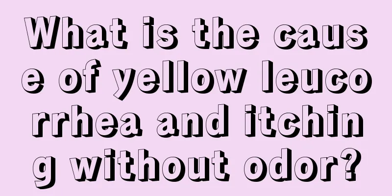 What is the cause of yellow leucorrhea and itching without odor?