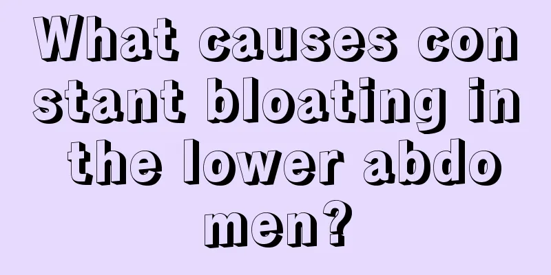 What causes constant bloating in the lower abdomen?