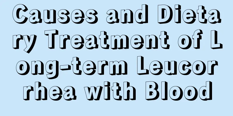 Causes and Dietary Treatment of Long-term Leucorrhea with Blood