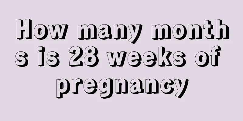 How many months is 28 weeks of pregnancy