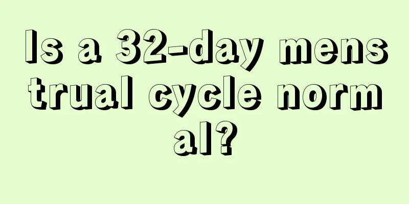 Is a 32-day menstrual cycle normal?