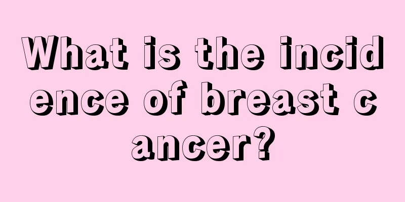 What is the incidence of breast cancer?