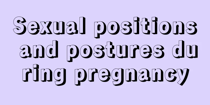 Sexual positions and postures during pregnancy