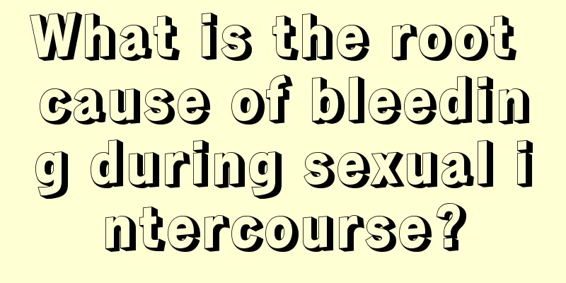 What is the root cause of bleeding during sexual intercourse?