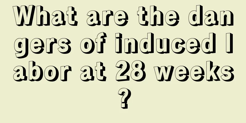 What are the dangers of induced labor at 28 weeks?