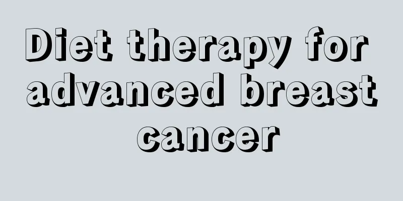 Diet therapy for advanced breast cancer