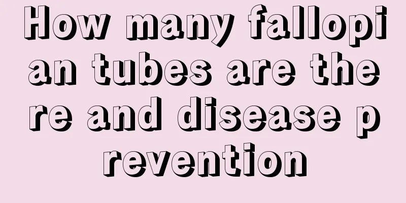 How many fallopian tubes are there and disease prevention