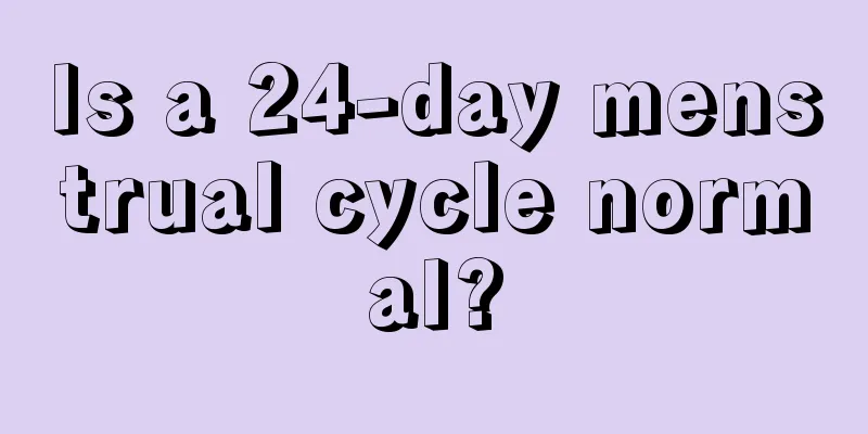 Is a 24-day menstrual cycle normal?