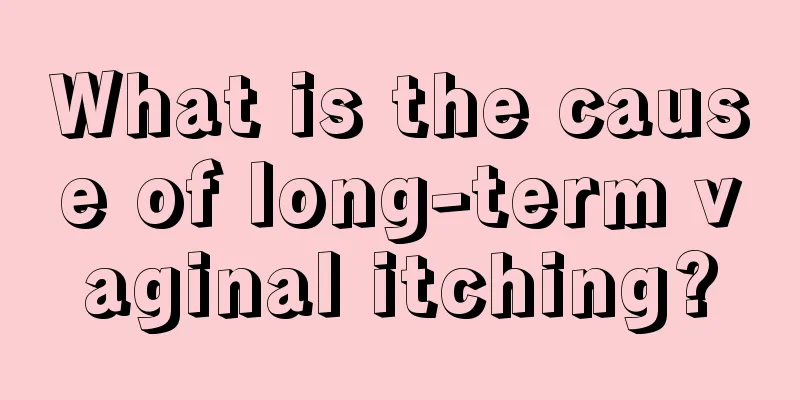 What is the cause of long-term vaginal itching?