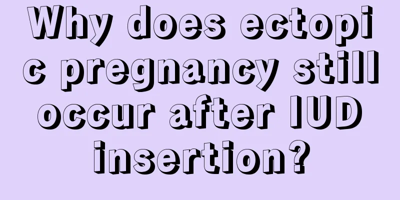 Why does ectopic pregnancy still occur after IUD insertion?