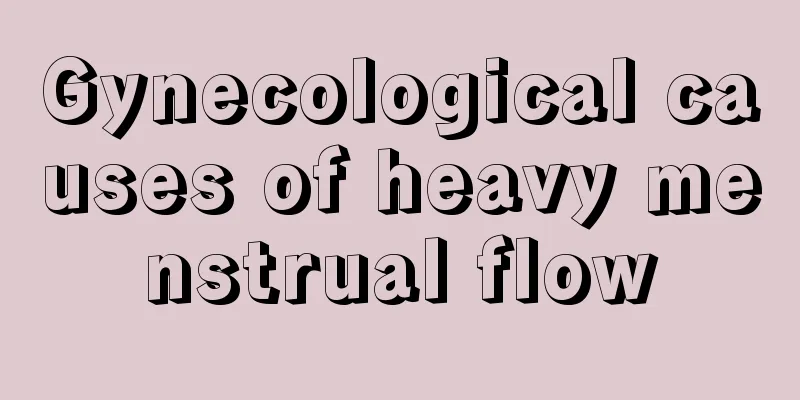 Gynecological causes of heavy menstrual flow